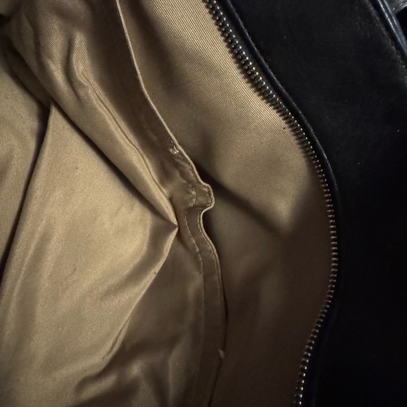 Coach Black Leather tote from early 2000 - Picture 6 of 11